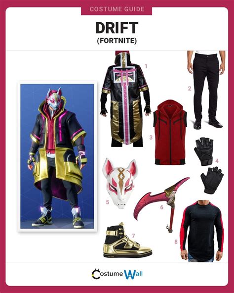Dress Like Drift From Fortnite Costume Halloween And Cosplay Guides