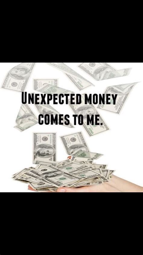 I AM attracting unexpected money | Money affirmations, Affirmations ...