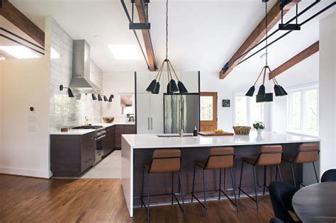 Inspired Houzz An Open Floor Plan Updates A Midcentury Home Anni 50