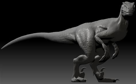Velociraptor 3d Model 3d Printable Cgtrader