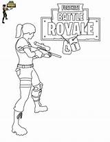 Fortnite Royale Battle Coloring Printable Categories sketch template