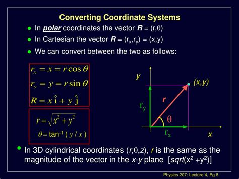 In that case, it's necessary to convert the coordinates between the tf tree has to be constructed properly. PPT - Physics 207, Lecture 4, Sept. 17 PowerPoint ...
