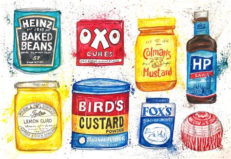 British Food Brands Logos