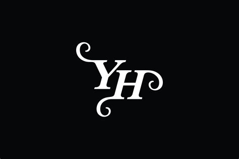 Monogram Yh Logo V Gr Fico Por Greenlines Studios Creative Fabrica