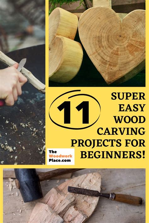 Surprisingly Simple Wood Carving Projects For Absolute Beginners