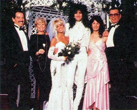 Pedestrian Parallax Heather Locklear And Tommy Lees Wedding 1986