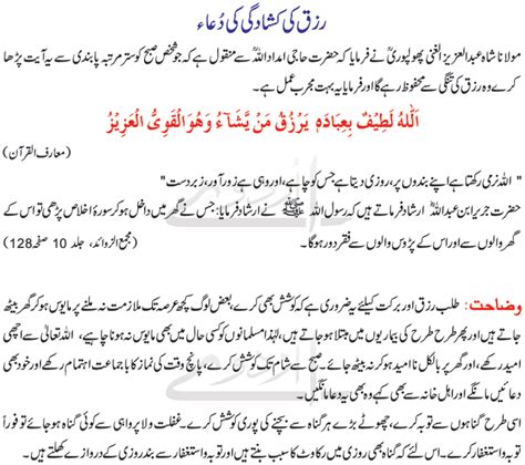 Dua For Rizq Mein Barkat From Quran And Hadith In Urdu And English