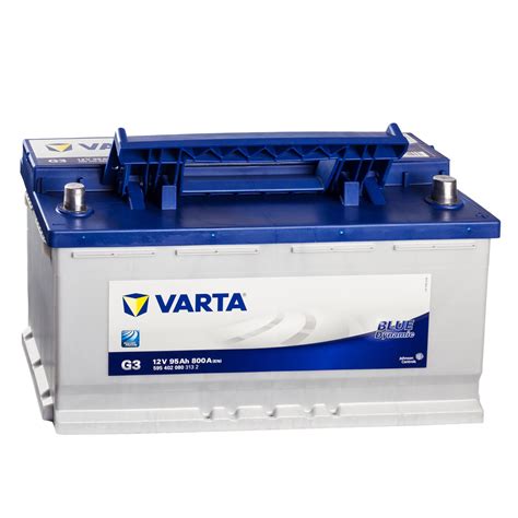 Varta Blue Dynamic G3 Autobatterie 12v 95ah Batterie24de