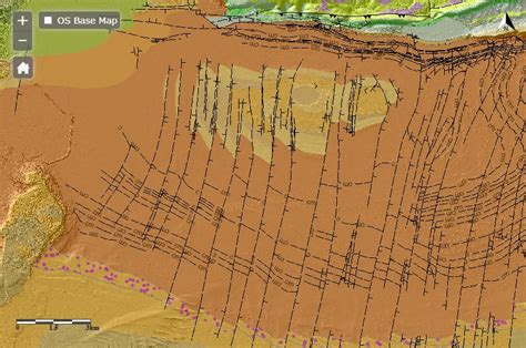 Seamless Bedrock Map Of The Jurassic Coast British Geological Survey