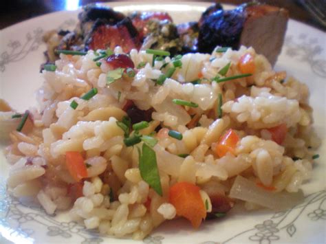 The New Art Of Baking Orzo Rice Pilaf