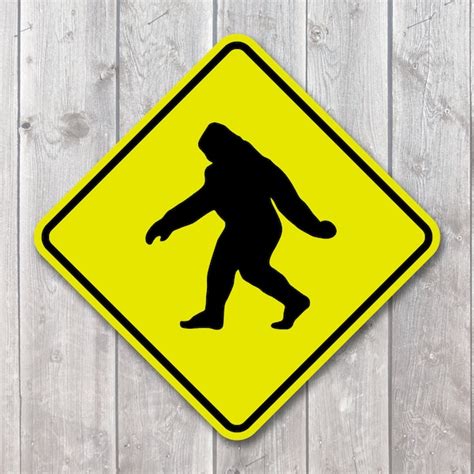 Bigfoot Crossing Etsy