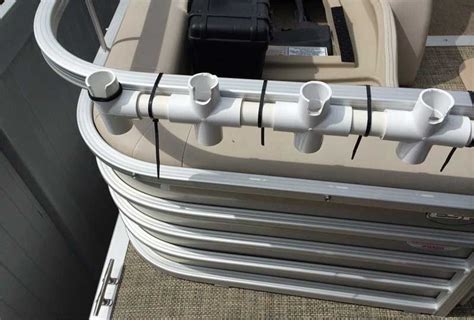 Check out our fishing rod holder selection for the very best in unique or custom, handmade pieces from our fishing shops. Homemade Rod Holders for Pontoon Boats ... | Pontoon boat accessories, Boat rod holders, Fishing ...