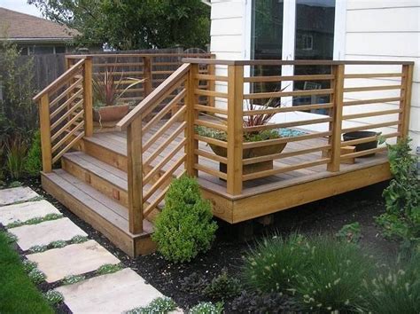 Nice Concept And Design Of Horizontal Deck Railing For Home Homesfeed