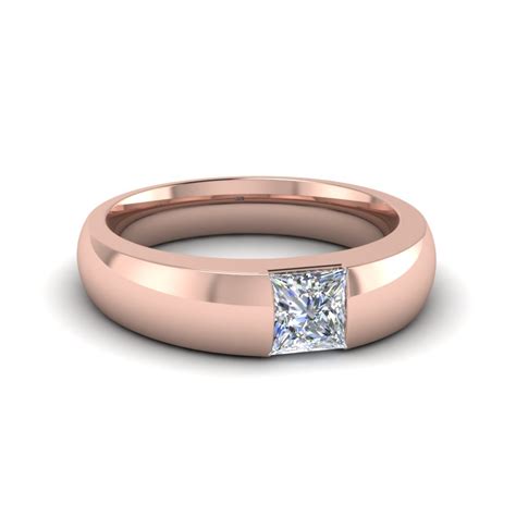 You can also specify if you want brand new wedding rings or used/preloved rings which helps narrow down your search options. Half Bezel Solitaire Mens Comfort Fit Wedding Ring In 14K ...