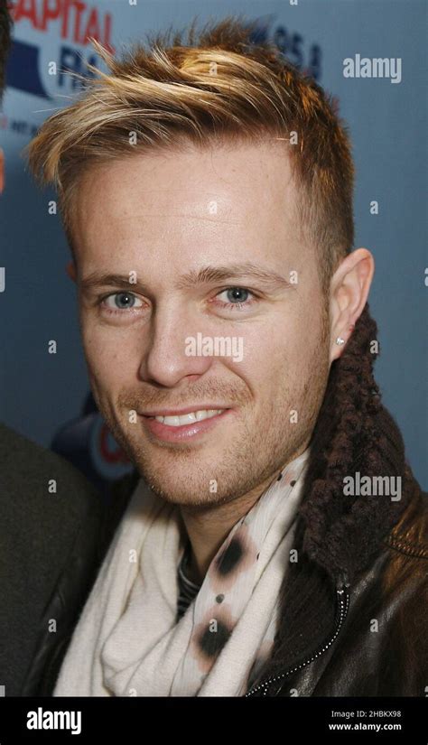 Nicky Byrne From Westlife At 958 Capital Fm Radio London Stock Photo