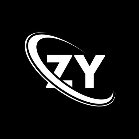 Zy Logo Z Y Design White Zy Letter Zy Letter Logo Design Initial