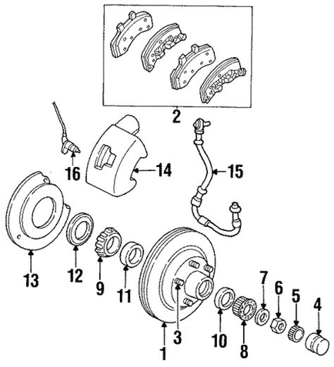 Brake Components For 1996 Dodge Ram 1500