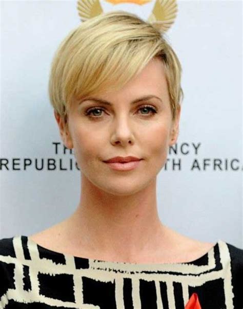 10 New Charlize Theron Pixie Haircuts Pixie Cut 2015