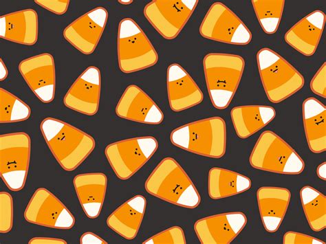 Candy Corn Pattern By Obi Babe For Bare Tree Media On Dribbble