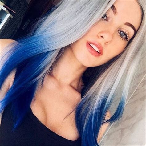Bold And Pretty Blue Ombre Hair Color And Hairstyles You Must Try For