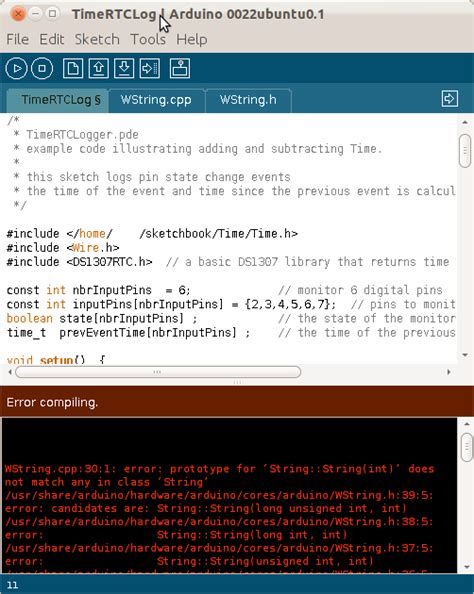 Error Messages In Arduino Ide Solved Programming Questions