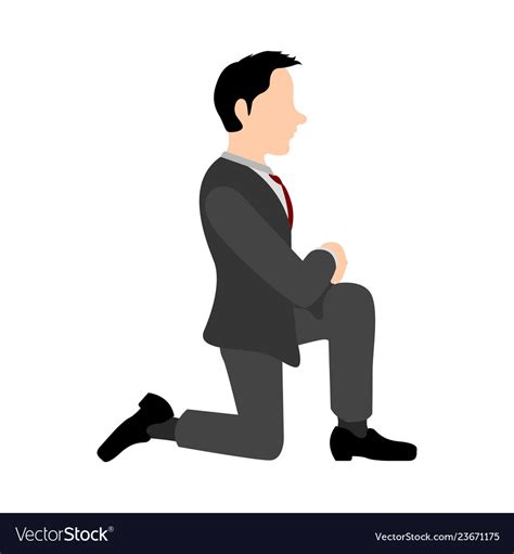 Man Kneeling Free Images At Clker Com Vector Clip Art