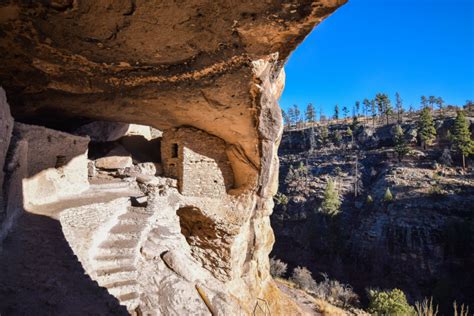 Gila Cliff Dwellings National Monument Stepping Into The Past