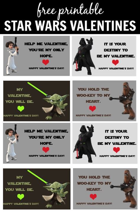 Free Printable Star Wars Valentines Printable Word Searches