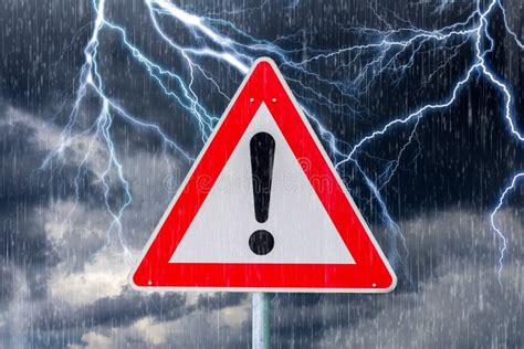 493 Thunderstorm Warning Sign Stock Photos Free And Royalty Free Stock