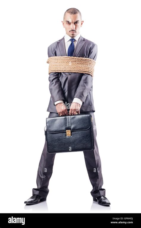 Man Tied Up High Resolution Stock Photography And Images Alamy