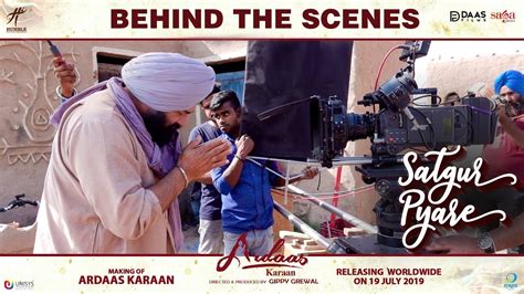 Behind The Scenes Satgur Pyare Ardaas Karaan Gippy Grewal