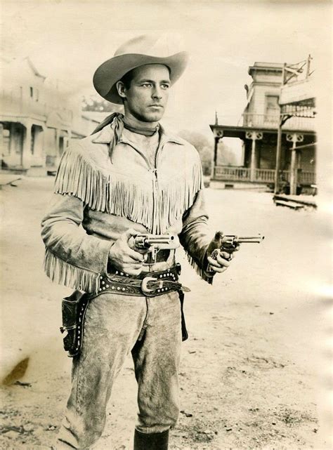 Actor Guy Madison On Western Tv Wild Bill Hickok Old Western Movies