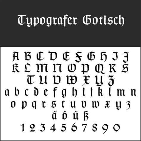 Altdeutsche Schrift Wissenswertes Und Kostenlose Fonts