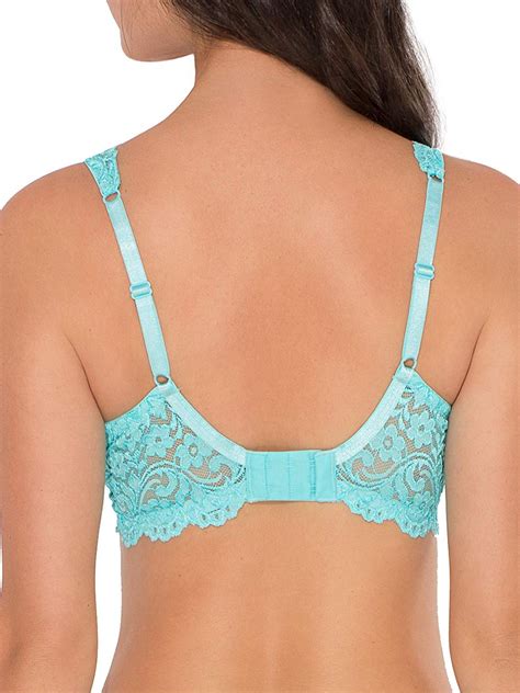 smart and sexy women s signature lace unlined underwire blue radiance size 46dd ebay