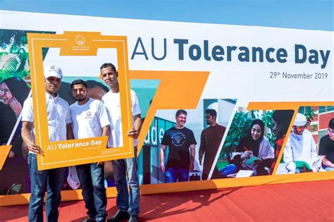 Fun Day For 130 Au Workers To Mark Year Of Tolerance Ajman University