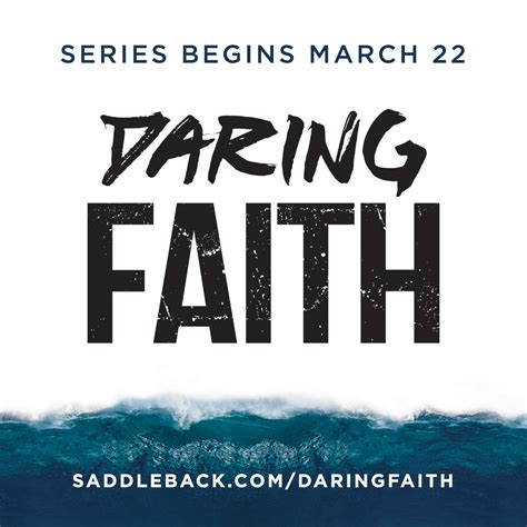 Saddleback Church Series Daring Faith