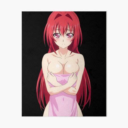 Shinmai Maou No Testament Mio Naruse Naked Towel Art Board Print By Heclashentr Redbubble