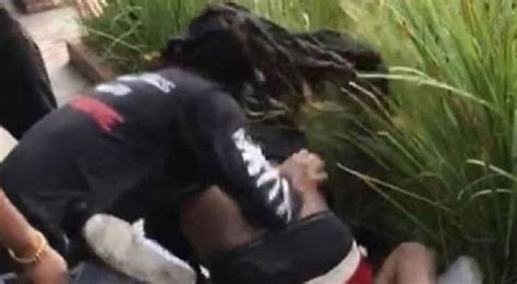 Video Surfaces Of Actual Fight Between Migos And Xxxtentacion With Two Migos On Top Of X