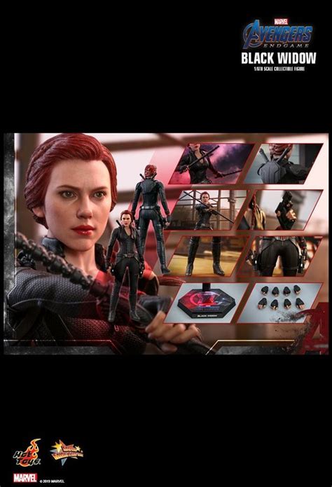 Buy The Avengers 4 Endgame Black Widow 12 16 Scale Action Figure In