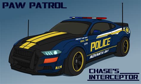 Paw Patrol 2033 Chases Interceptor Mustang By Nobodyherewhatsoever