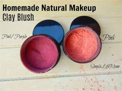Homemade Natural Makeup Recipe Clay Blush Simple Life Mom