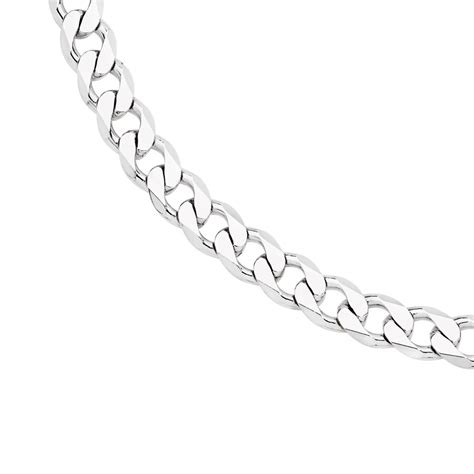 9ct Gold 50cm Solid Figaro 3+1 Chain | Necklaces | Prouds The Jewellers