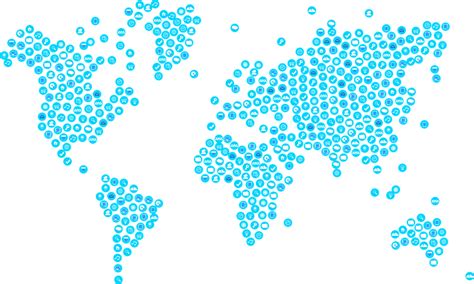 Abstract World Map Png Photo Png Mart