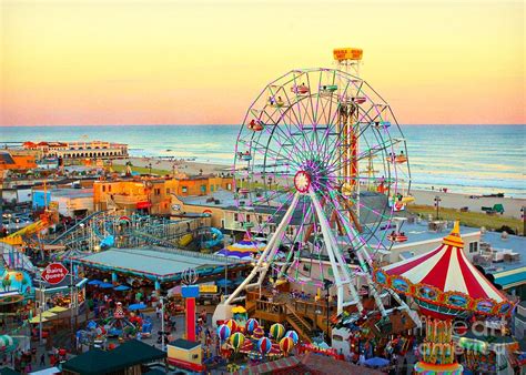 Ocean City Nj Boardwalk Photograph By Beth Ferris Sale Fine Art America