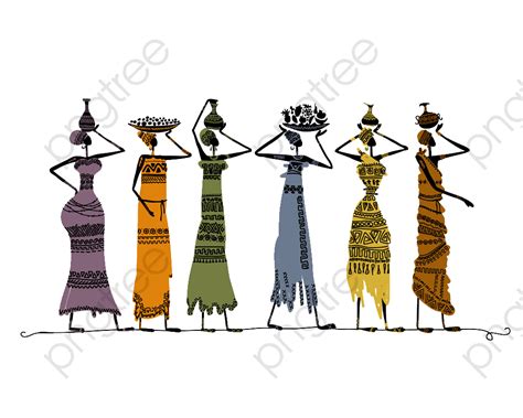 African Woman Woman Clipart Culture African Clipart Png Image And