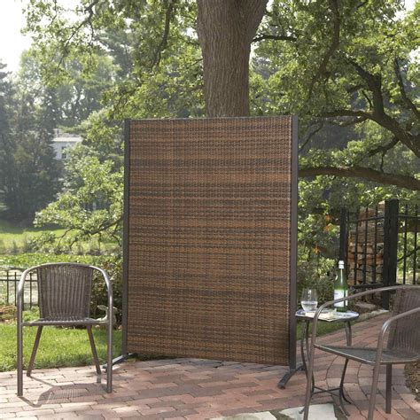 16 Incredible Patio Divider Walls For Your Home — Breakpr Outdoor Wicker Privacy Screen