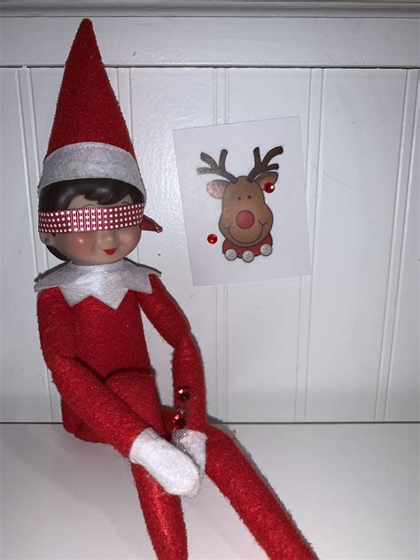 Pin The Nose On Rudolph Elf Kit Easy Elf Ideas Elf Ideas Easy