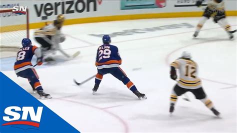 Another Bruins Turnover Leads To Another Brock Nelson Goal Youtube