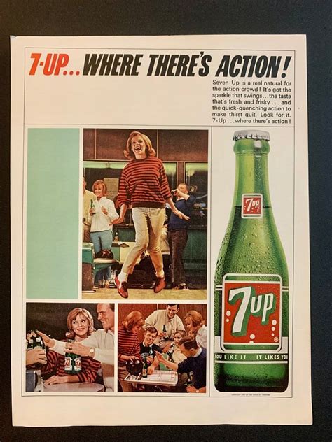 Vintage 7up Ads 1950s And 1960s Several Styles Original Etsy Original Life Photo Mailers