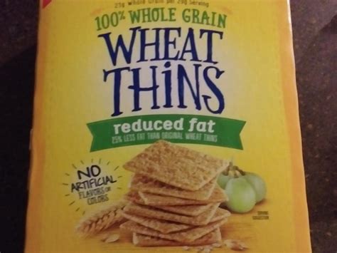 Wheat Thins Nutrition Facts Eat This Much